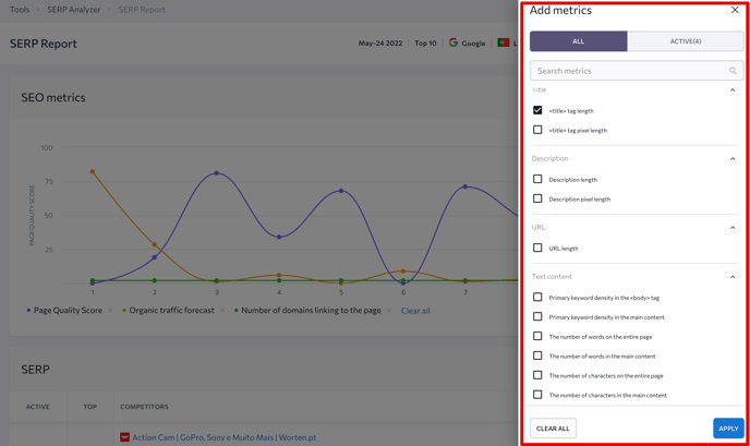 Serp analyzer sale